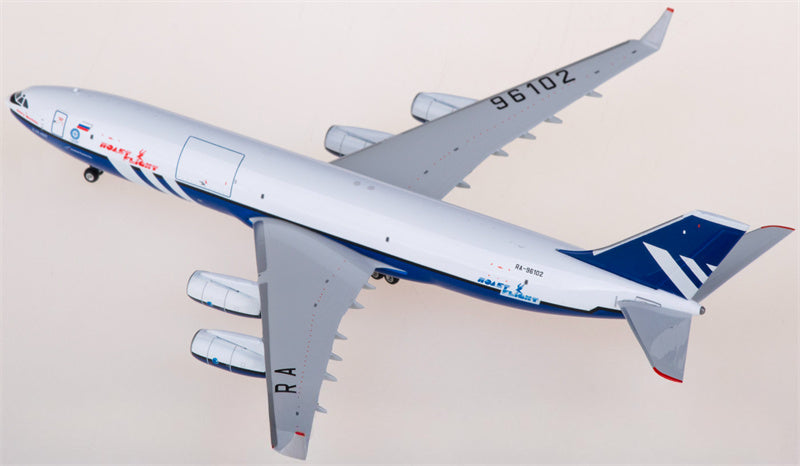 Phoenix Polet Flight for Ilyushin IL-96-400T RA-96102 1:400 Airplane Pre-built Airliner Model Display