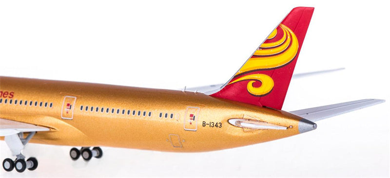 JC Wings Hainan Airlines Boeing 787-9 B-1343 Gold 1:400 Diecast Model view 5