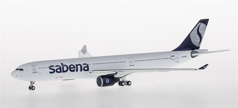 AeroClassics Sabena for Airbus A330-300 OO-SFX 1:400 Aircraft Pre-built Airliner Model Display