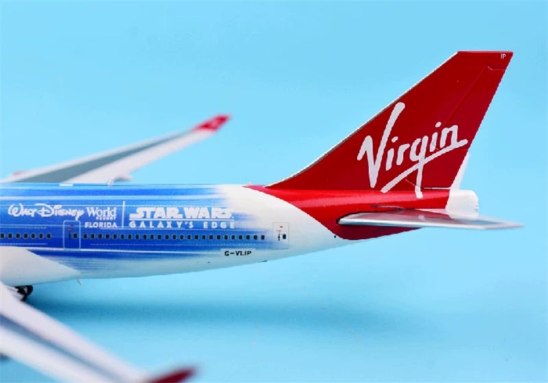 JC Wings 1:400 Virgin Atlantic Boeing 747-400 G-VLIP DIECAST Model