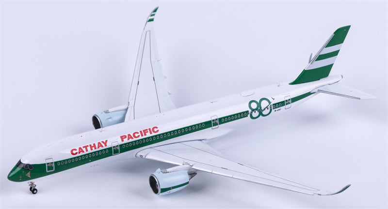 JC Wings 1:400 Cathay Pacific Airbus A350-900 B-LRJ Flaps Down Diecast Model
