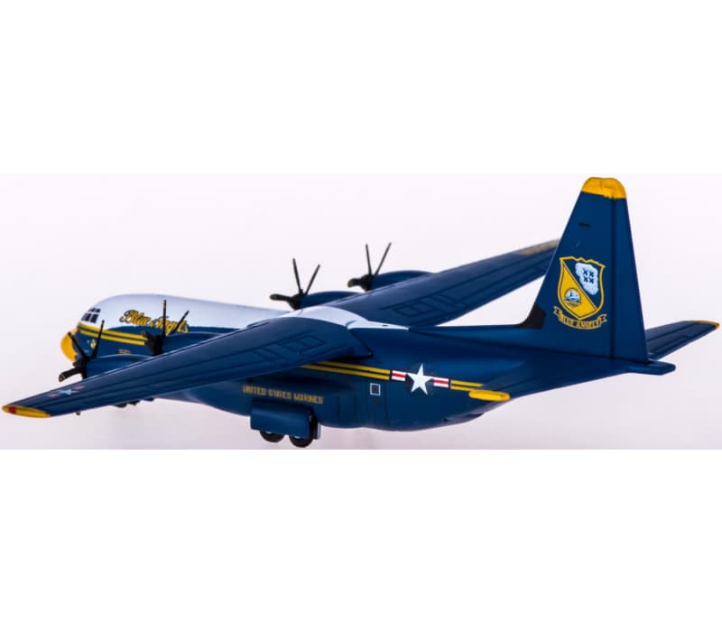 Geminijets USMC Lockheed C-130J Hercules Blue Angels 170000 1:400 Aircraft Pre-built Airliner Model Display