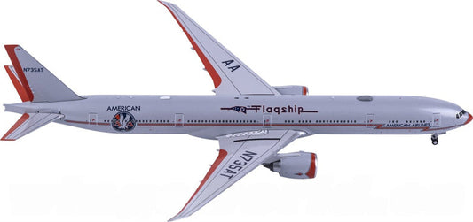 NG Models American Airlines Boeing 777-300ER N735AT Flagship DFW centennial livery diecast model 1:400