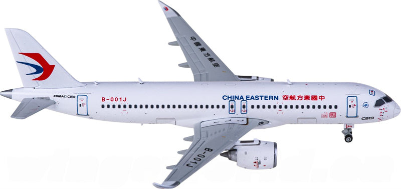 JC Wings 1:400 China Eastern Comac C919 B-001J Diecast Model view 4