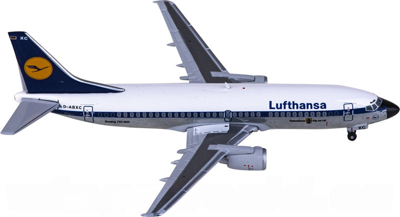 JC Wings Lufthansa Boeing 737-300 D-ABXC 1:400 Diecast Model view 1