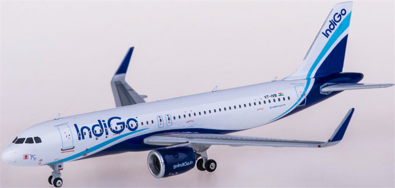 Phoenix Indigo Airbus A320neo VT-IVB 1:400 Diecast Model view 4