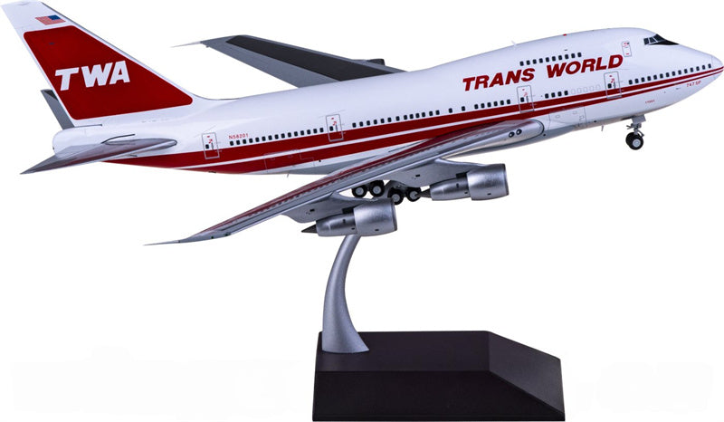 Geminijets TWA Boeing 747SP N58201 1:200 Diecast Model view 1