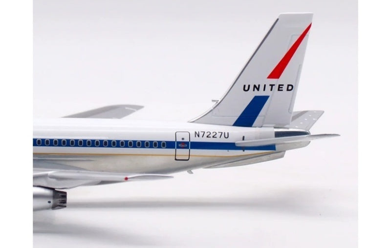 Inflight 1:200 United Airlines B720 N7227U polishing DIECAST Model