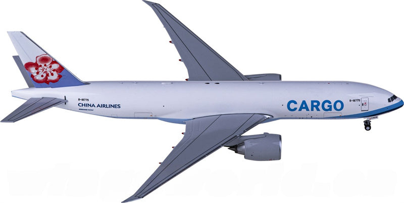 NG Models China Airlines Cargo Boeing 777-200LRF B-18775 1:400 Diecast Model view 1