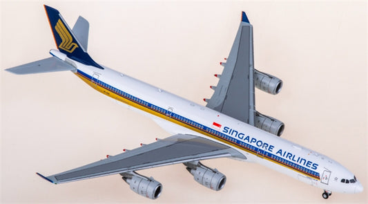 Hxmodels Singapore Airlines Airbus A340-500 9V-SGB 1:400 Diecast Model view 1