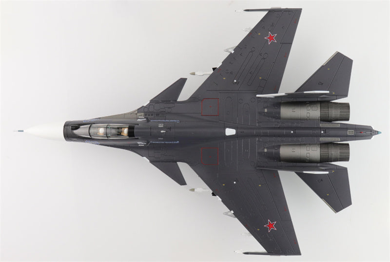 HOBBY MASTER Sukhoi SU30SM Flanker C Blue 43 Russian Navy Aviation Saki Airbase 2016 1:72 Aircraft Pre-built Model
