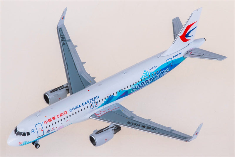 NG Models China Eastern Airlines Airbus A320-200 B-8393 1:400 Diecast Model view 2