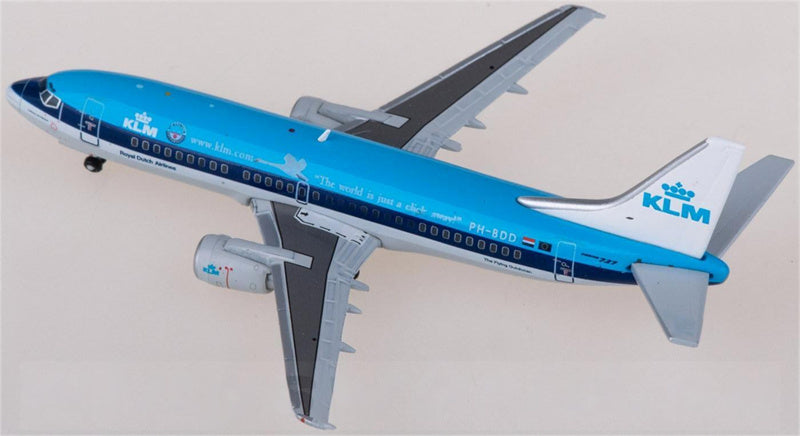 JC Wings KLM Boeing 737-300 PH-BDD 1:400 Diecast Model view 3