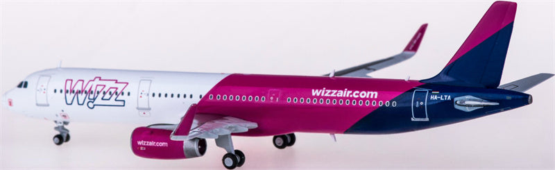 JC Wings Wizz Air Airbus A321 HA-LTA 1:400 Diecast Model view 1
