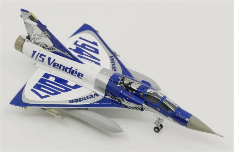 HOGAN Mirage 2000C French Air Force EC 1/5 Vendee Dissolution BA 115 Orange-Caritat 2007 1:200 Aircraft Pre-built Model