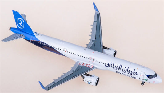 NG Models Riyadh Air for Airbus A321XLR F-WWBZ 1:400 Aircraft Pre-built  Airliner Model Display