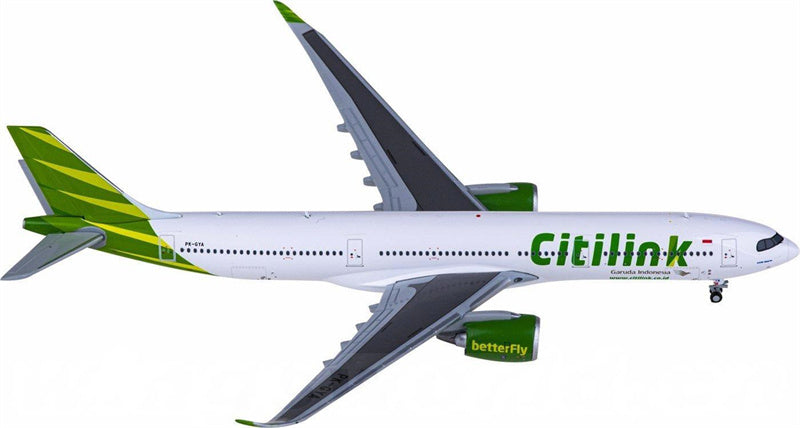 JC Wings Citilink Airbus A330-900neo PK-GYA 1:400 Airplan Diecast Model view 1