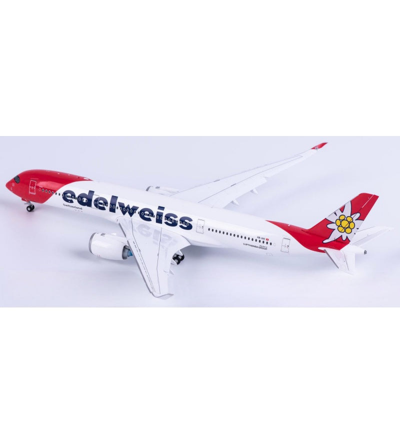 JC Wings 1:200 Edelweiss Air Airbus A350-900 HB-IHC Flaps down DIECAST Model