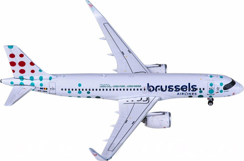 フェニックス・ブリュッセル航空 エアバスA320neo OO-SBA 1:400スケール 飛行機組み立て済み旅客機モデルディスプレイ
