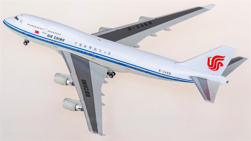 NG Models 1:400 Air China Boeing 747-400M B-2468 Model