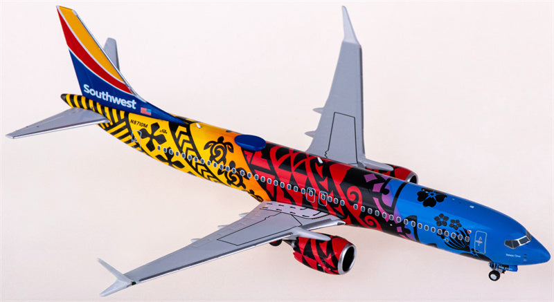 NG Models Southwest Airlines Boeing 737 MAX 8 N8710M 1:400 Diecast Model view 3
