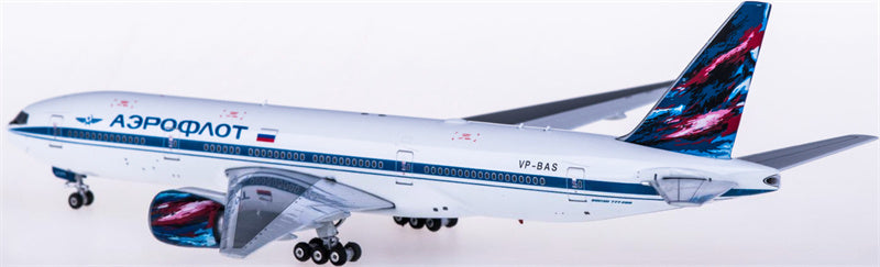 Phoenix Aeroflot Boeing 777-200ER VP-BAS 1:400 Diecast Model view 2