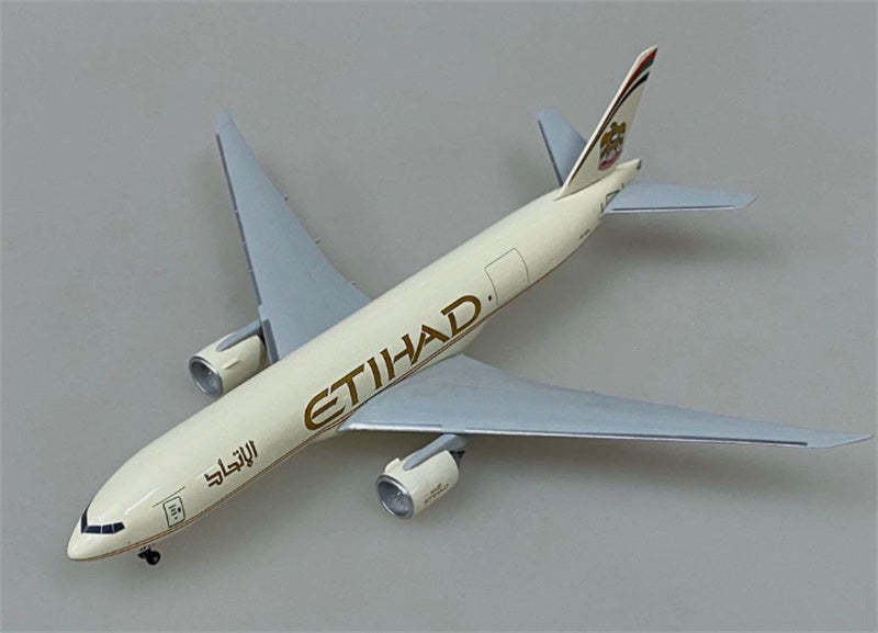 Dragon Etihad Airways Boeing 777-FFX A6-DDA Crystal Cargo 1:400 Aircraft Pre-built Model