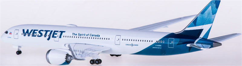 Herpa WestJet Boeing 787-9 Dreamliner C-GUDH The Spirit of Canada 1:500 Diecast Model view 4