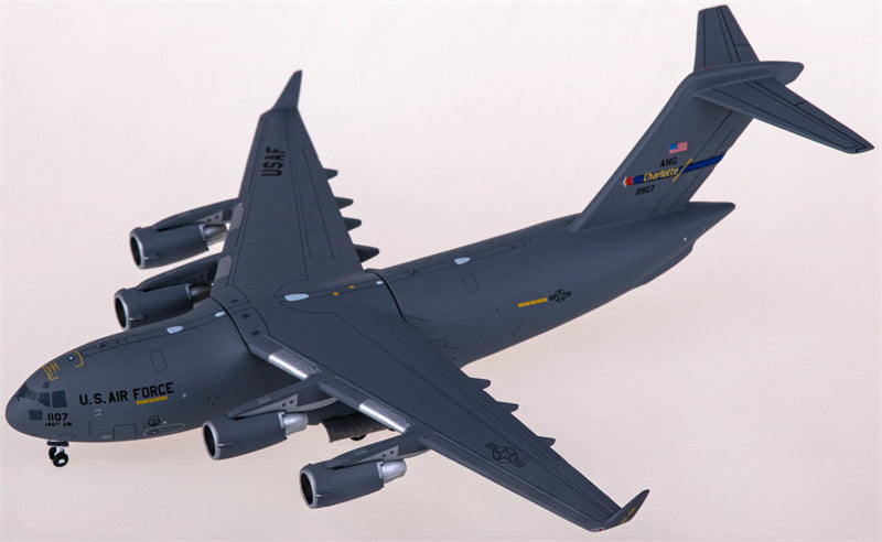 Geminijets USAF for Boeing C-17A for Globemaster III 02-1107 1:400 Airplane Pre-built  Airliner Model Display