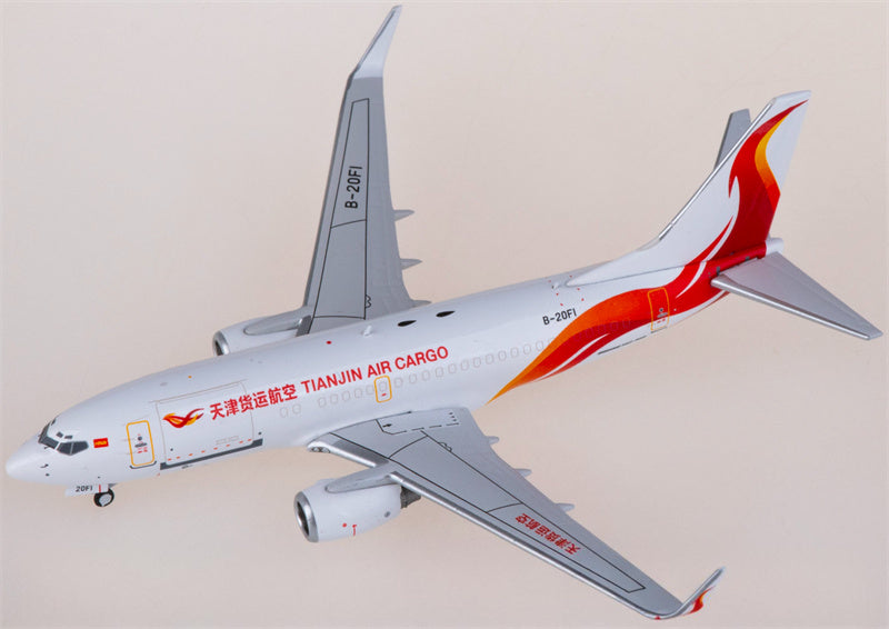 Yu Tianjin Air Cargo Boeing 737-700 B-20F1 1:400 Diecast Model view 3