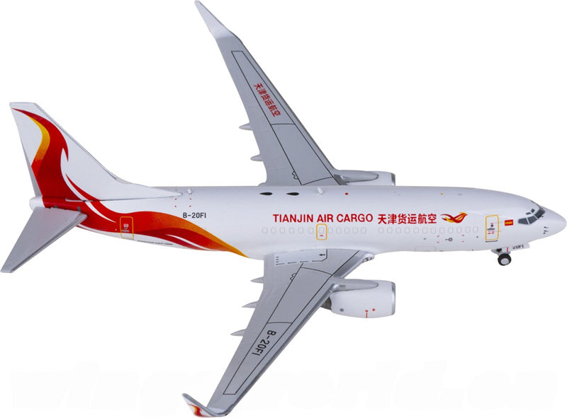 Yu Tianjin Air Cargo Boeing 737-700 B-20F1 1:400 Diecast Model view 1