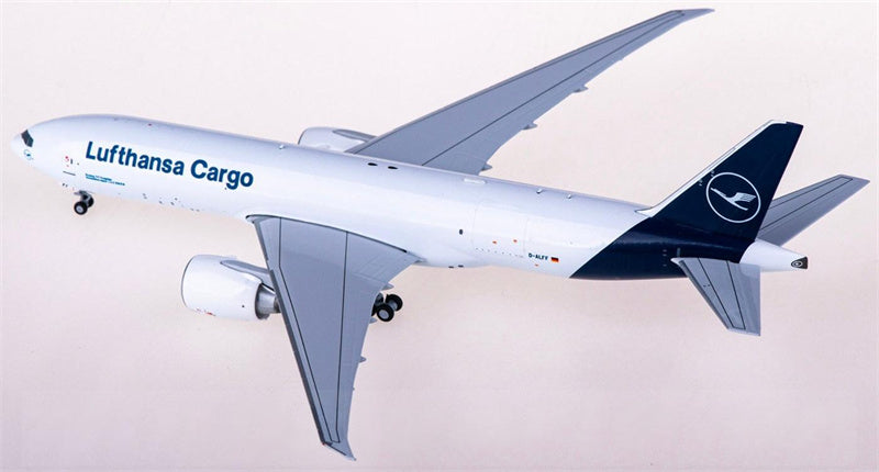 NG Models Lufthansa Cargo Boeing 777F D-ALFF 1:400 Diecast Model view 3