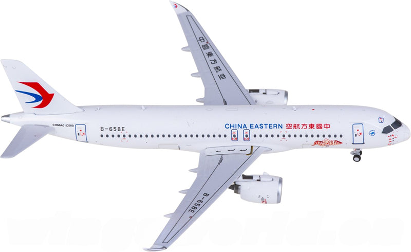 Panda China Eastern Airlines Comac C919 B-658E 1:400 Diecast Model view 1