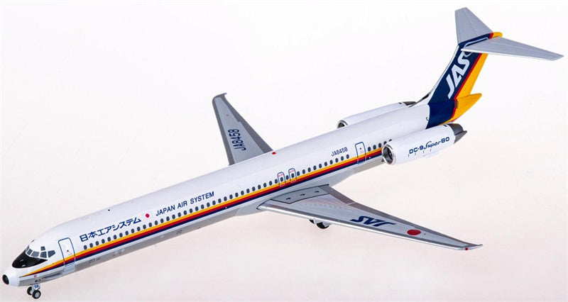 JC Wings JAS for McDonnell Douglas MD-81 JA8458 1:200 Airplane Pre-built  Airliner Model Display