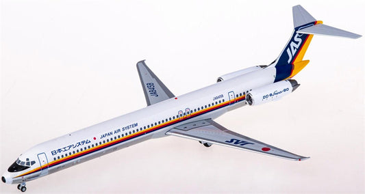 JC Wings JAS for McDonnell Douglas MD-81 JA8458 1:200 Airplane Pre-built  Airliner Model Display