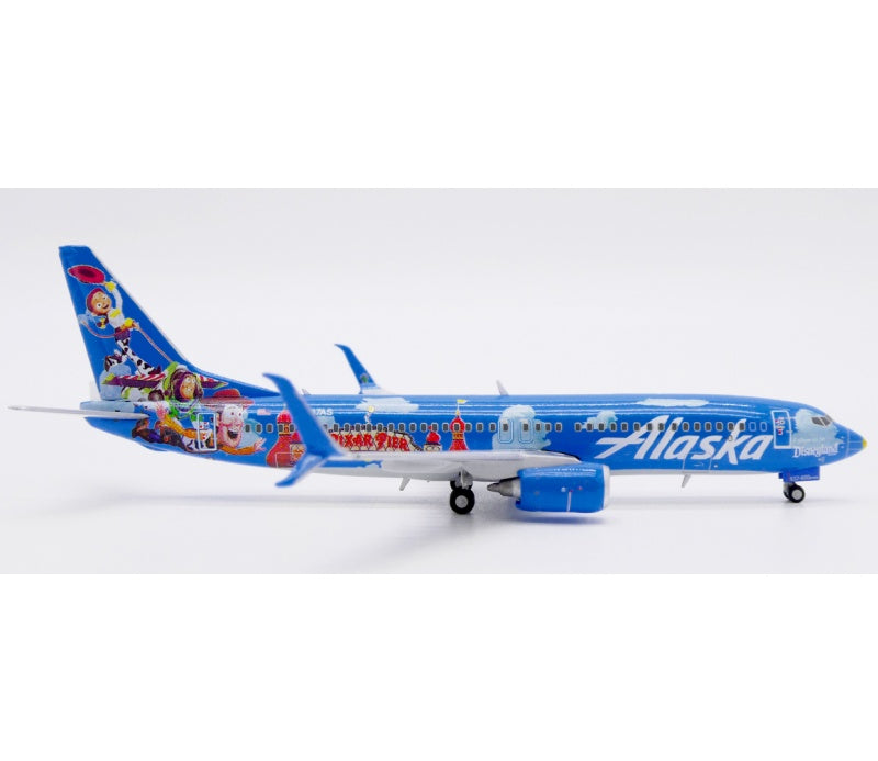 JC Wings 1:400 Alaska Airlines B737-800 N537AS  DIECAST Model
