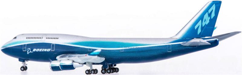 Hogan Boeing 747-400 1:1000 Diecast Model view 4