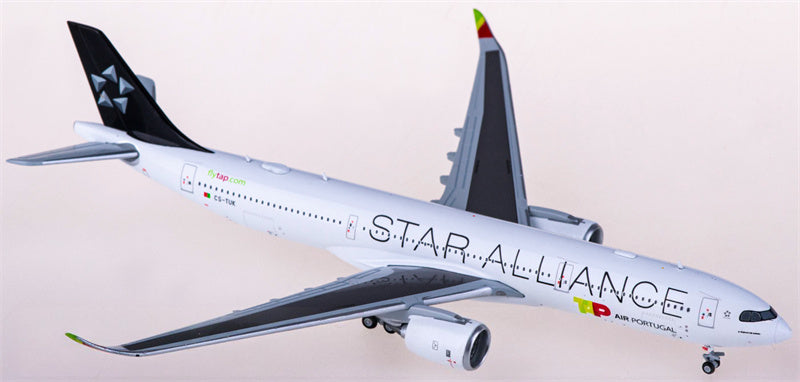 JC Wings TAP Portugal Airbus A330-900neo CS-TUK Star Alliance 1:400 Diecast Model view 2