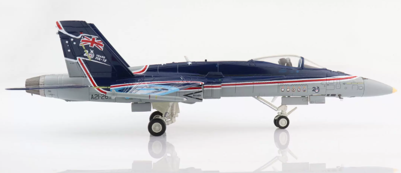 HOBBY MASTER F/A-18A Hornet "20 years F/A-18"A21-26, RAAF, 2005 1/72 Aircraft Pre-built Model
