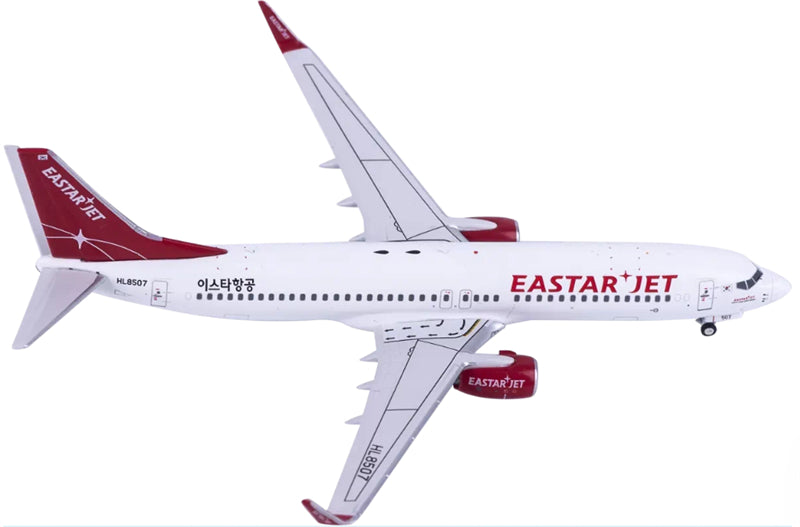 AeroPolaris 1:400 Eastar Jet B737-800 HL8507 DIECAST Model