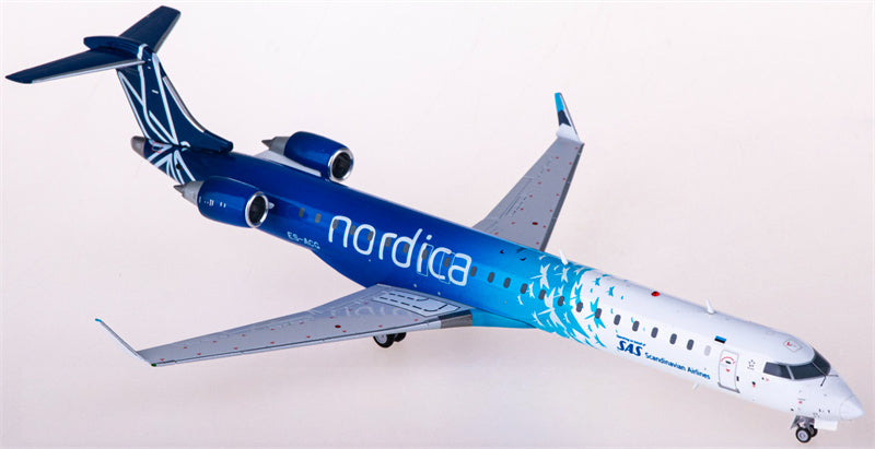 JC Wings SAS for Bombardier CRJ900 ES-ACG 1:200 Airplane Pre-built  Airliner Model Display