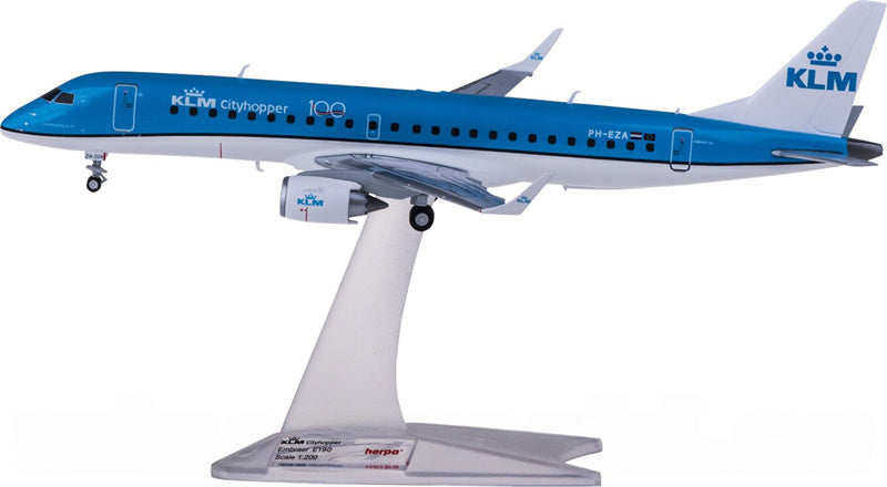 Herpa KLM Embraer ERJ-190 PH-EZA 1:200 ABS Model view 2