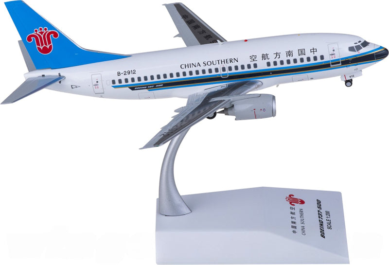JC Wings China Southern Boeing 737-500 B-2912 1:200 Diecast Model view 1