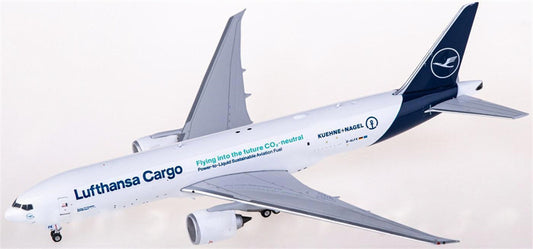 Phoenix Lufthansa Cargo Boeing 777-200F D-ALFK 1:400 Airplan Diecast Model view 1