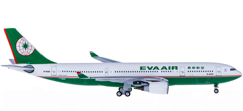 AeroClassics EVA Air Airbus A330-200 B-16302 1:400 Diecast Model view 4