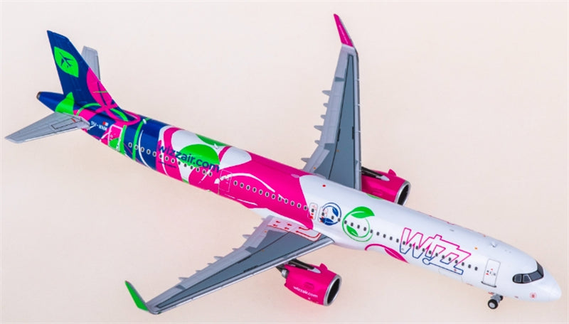 NG Models Wizz Air for Airbus A321neo 9H-WNM 1:400 Aircraft Pre-built  Airliner Model Display
