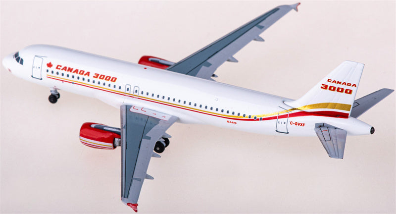 AeroClassics Canada 3000 Airbus A320 C-GVXF 1:400 Diecast Model view 2
