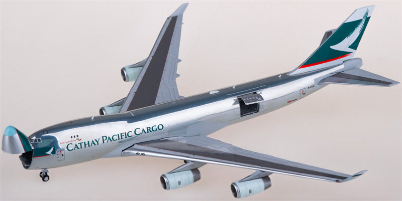 JC Wings Cathay Pacific Cargo Boeing 747-400F B-HUO 1:400 Diecast Model view 4