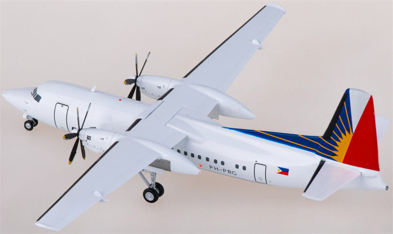 Herpa Philippine Airlines Fokker 50 PH-PRG 1:200 Diecast Model view 2