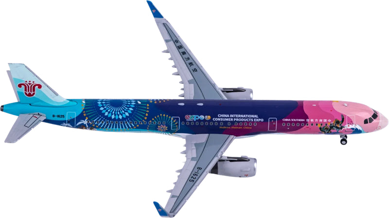 NG Models 1:400 China Southern Airbus A321 B-1625  DIECAST Model